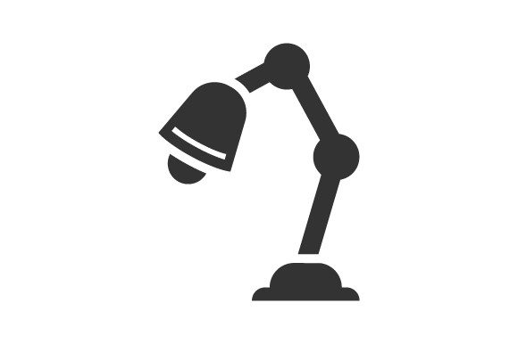 Desk Lamp Icon: A Versatile Design Element for Your Projects