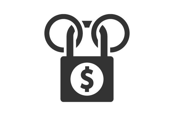 Financial Security Icon for Diverse Projects